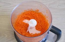 Пошаговый рецепт приготовления морковного печенья